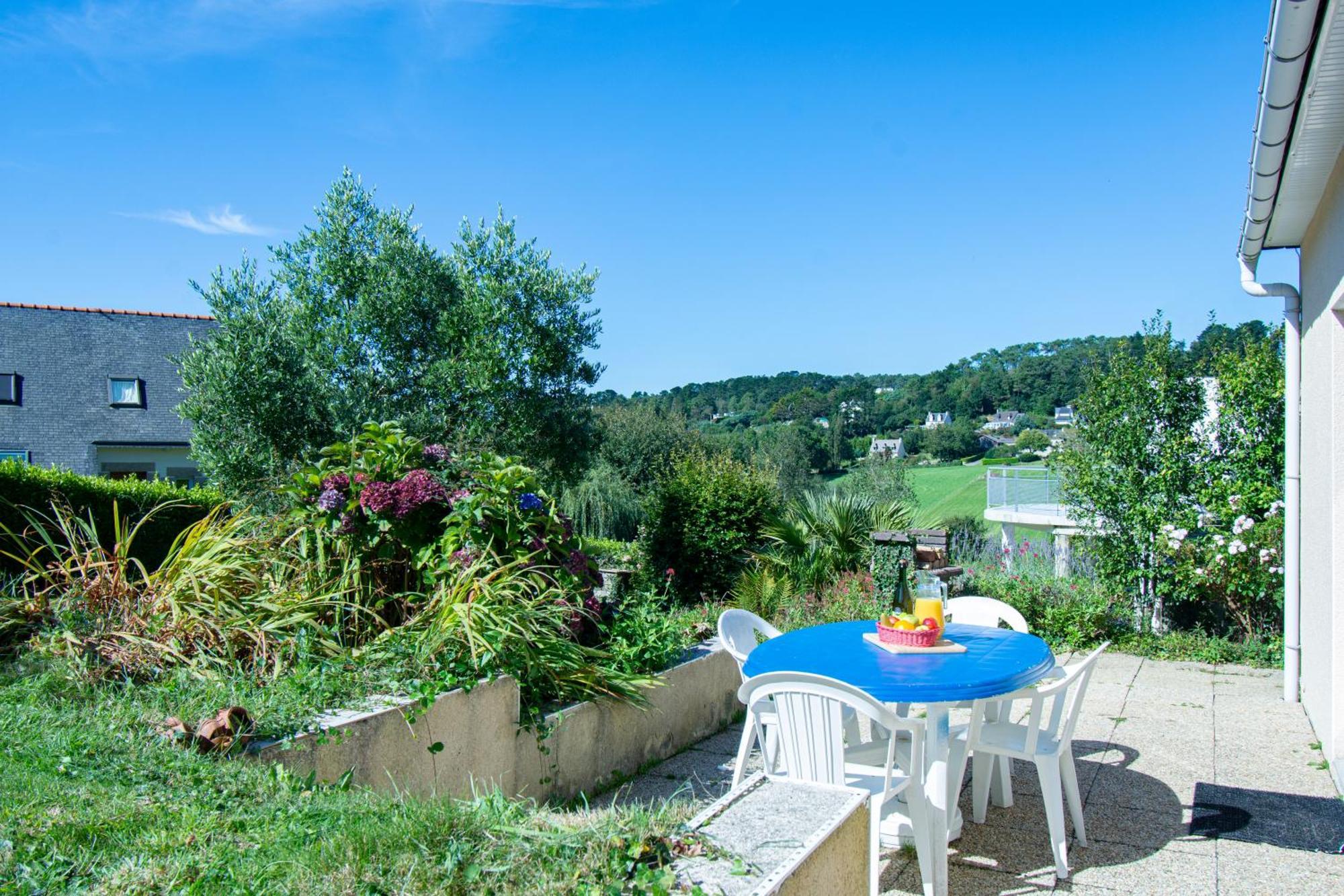 Goul Ar Roz I Terrasse Sud & Vue Mer Telgruc-sur-Mer Dış mekan fotoğraf